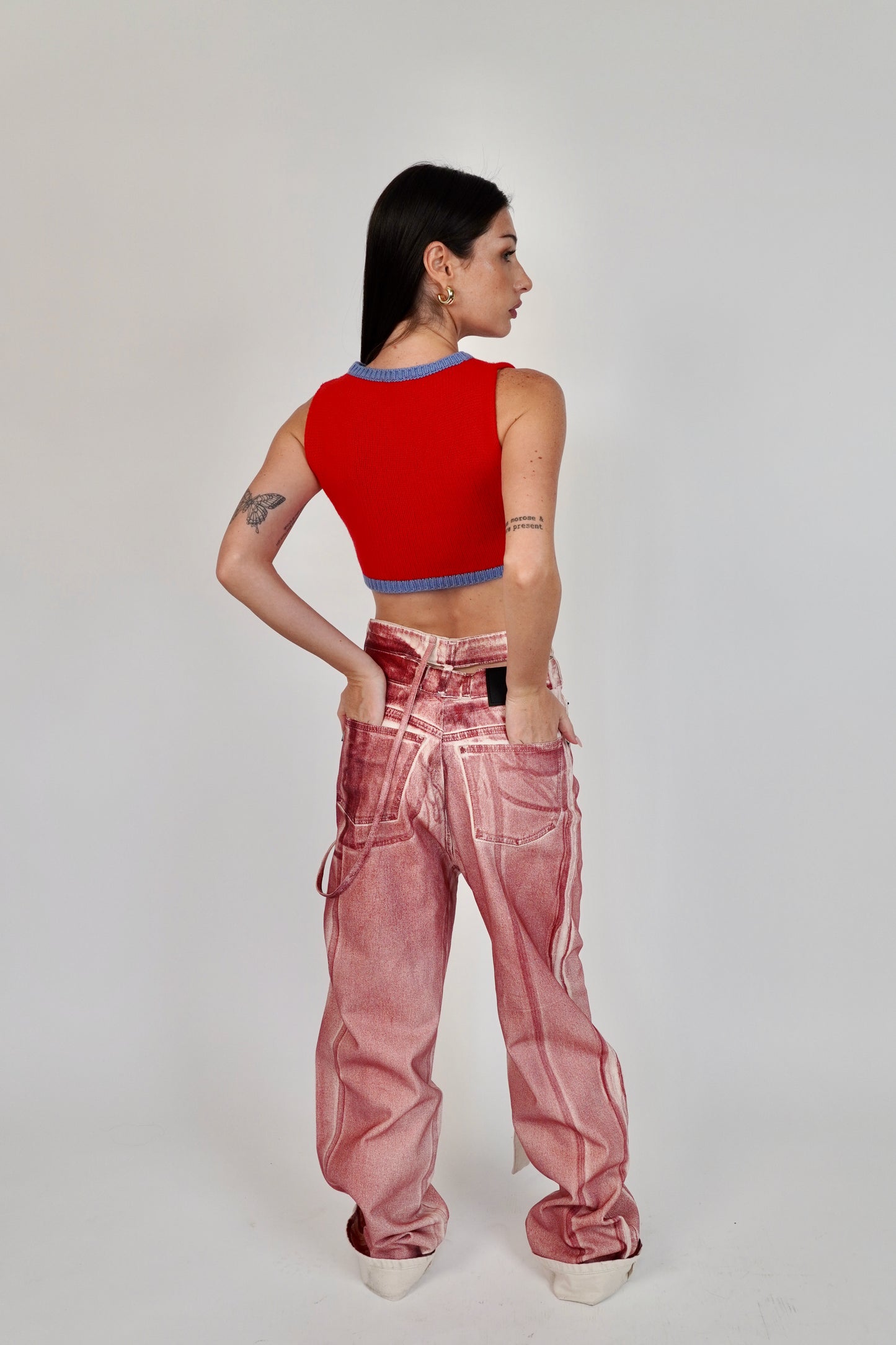 Etro Cropped Sleeveless Sweater