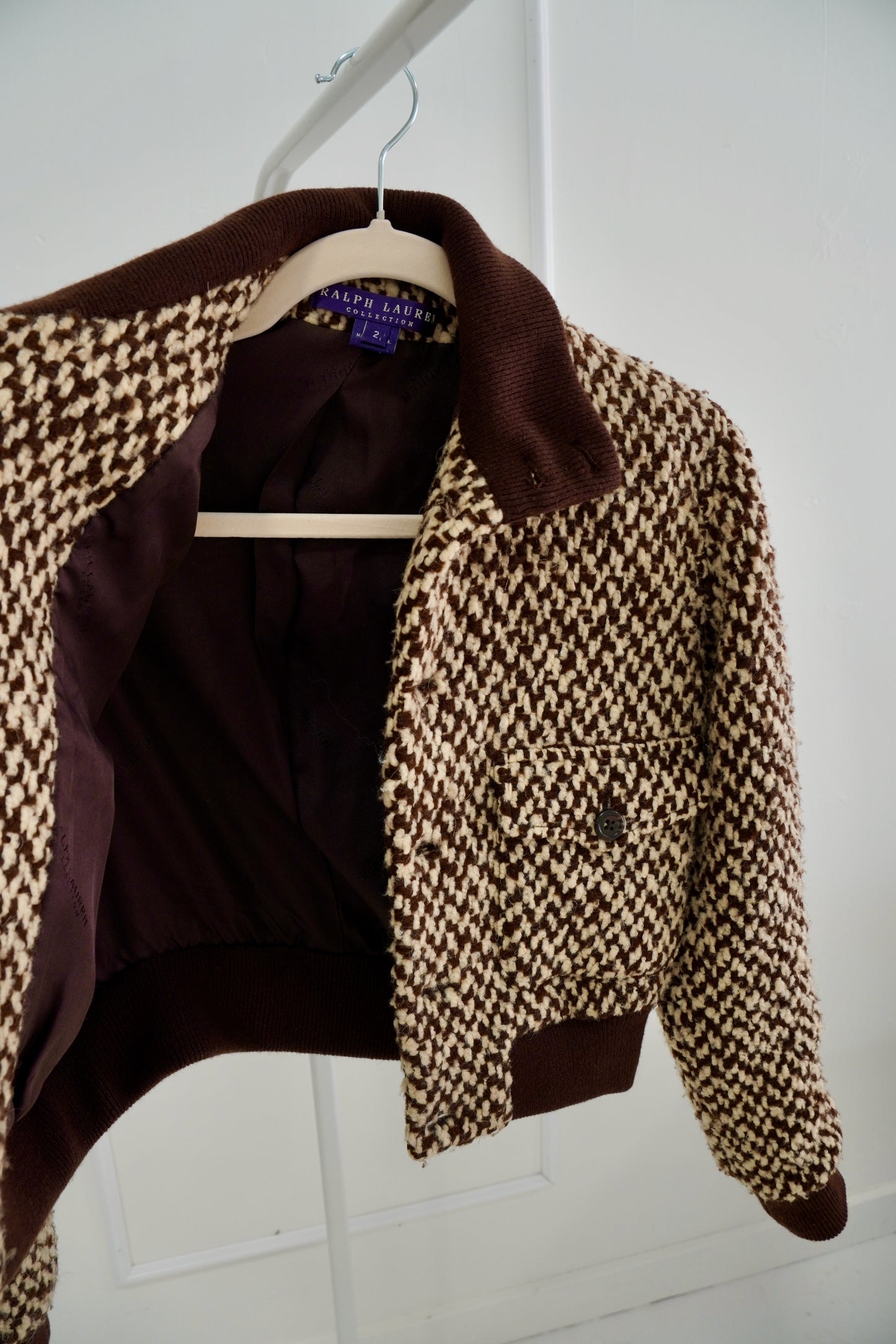 Ralph Lauren Collection Wool Bomber Jacket