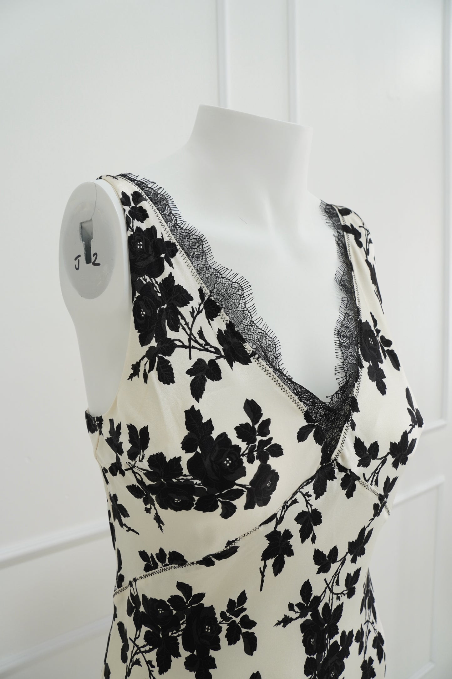Veronica Beard Hamina Floral Silk Charmeuse Maxi Dress
