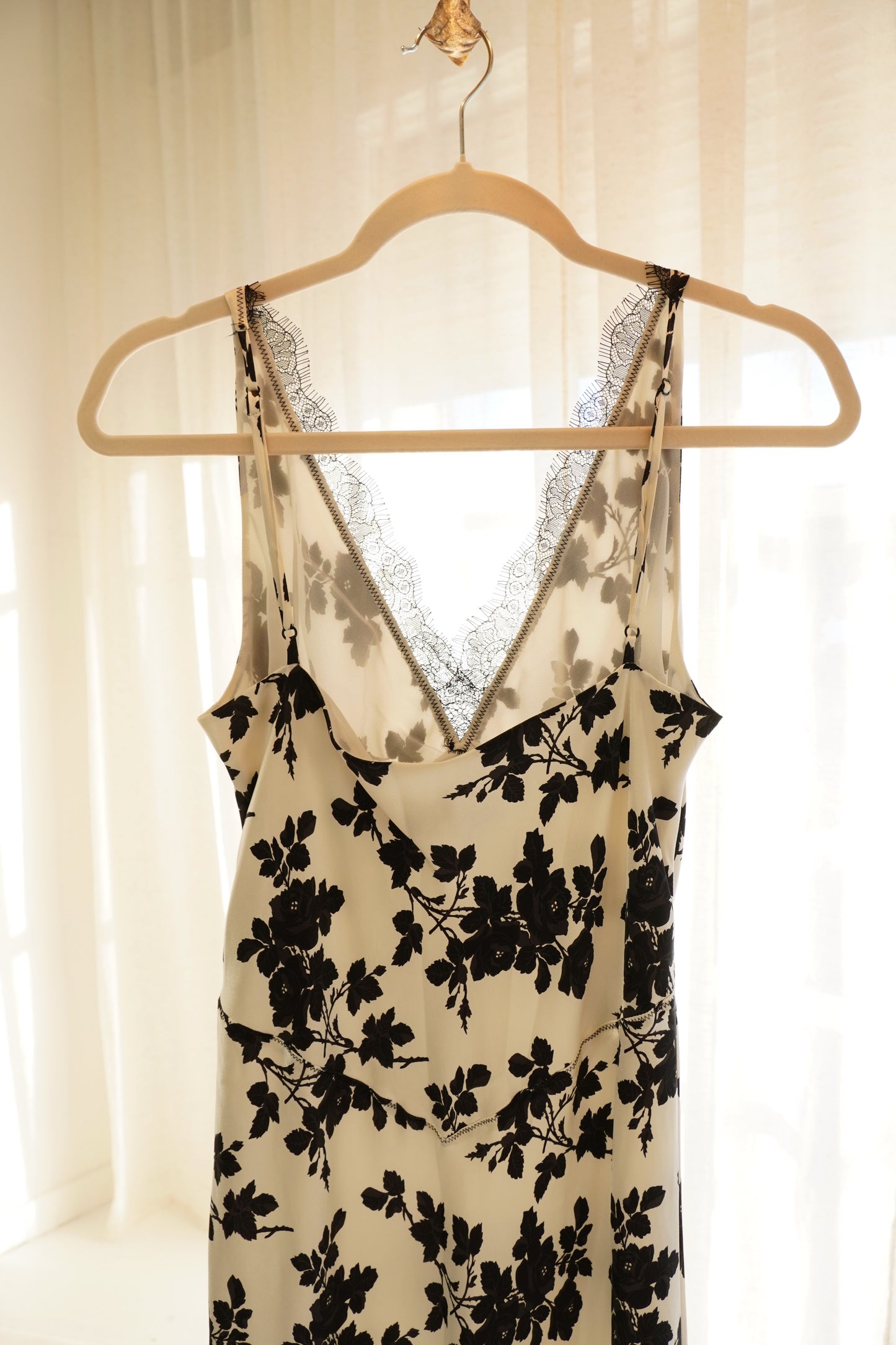 Veronica Beard Hamina Floral Silk Charmeuse Maxi Dress