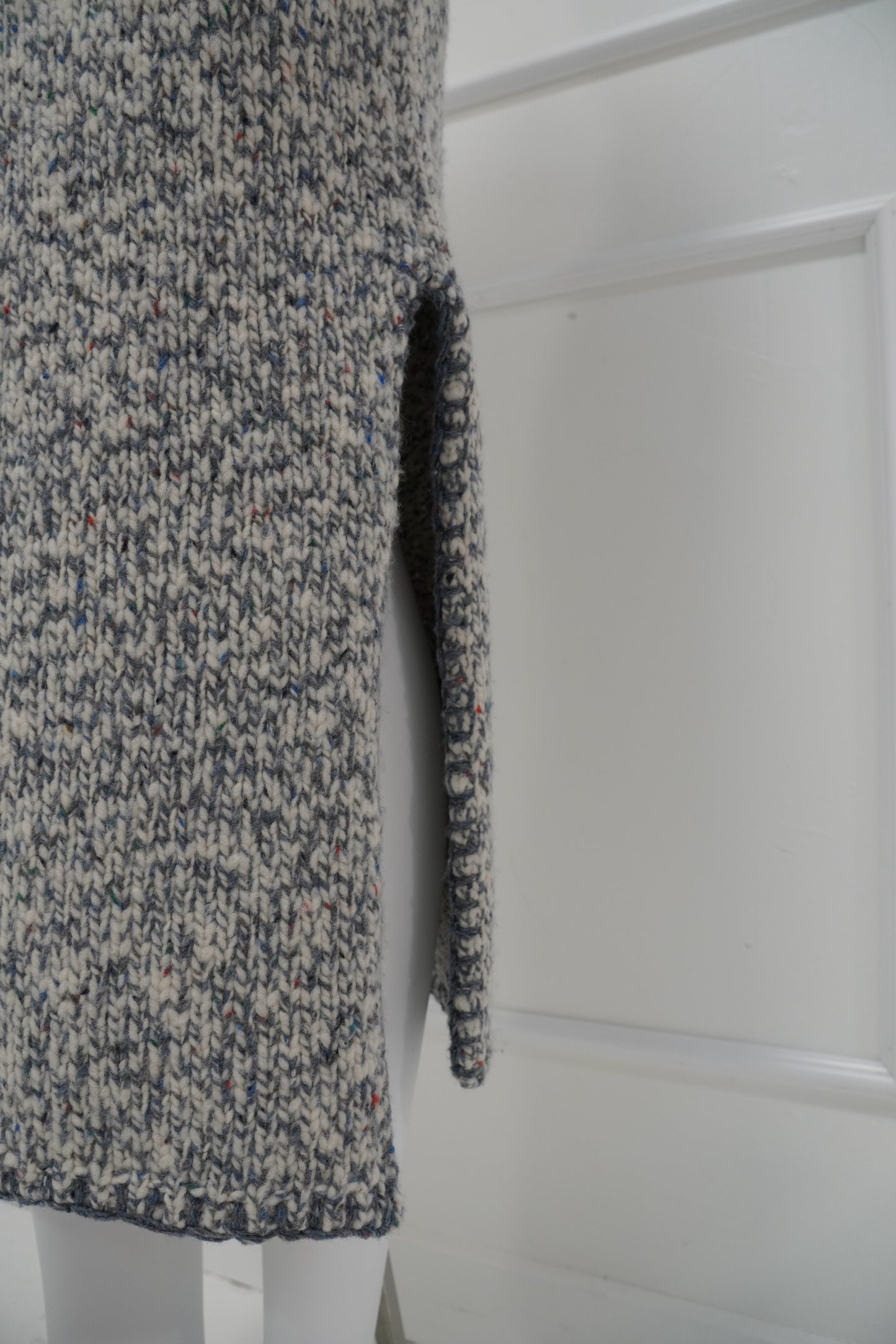 Ulla Johnson Giordana Tweed Knit Skirt in Slate