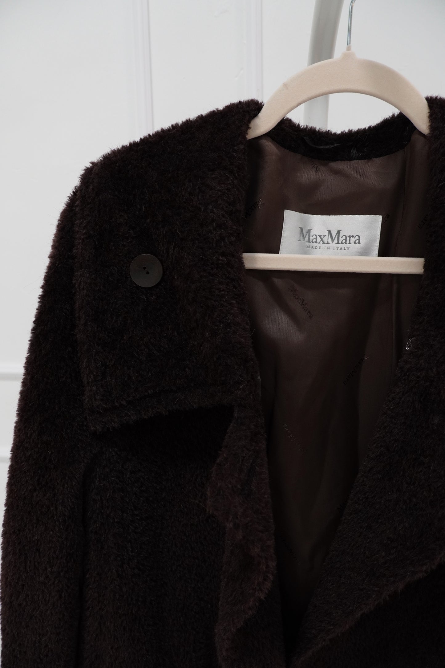 Max Mara Brown Belted Coat