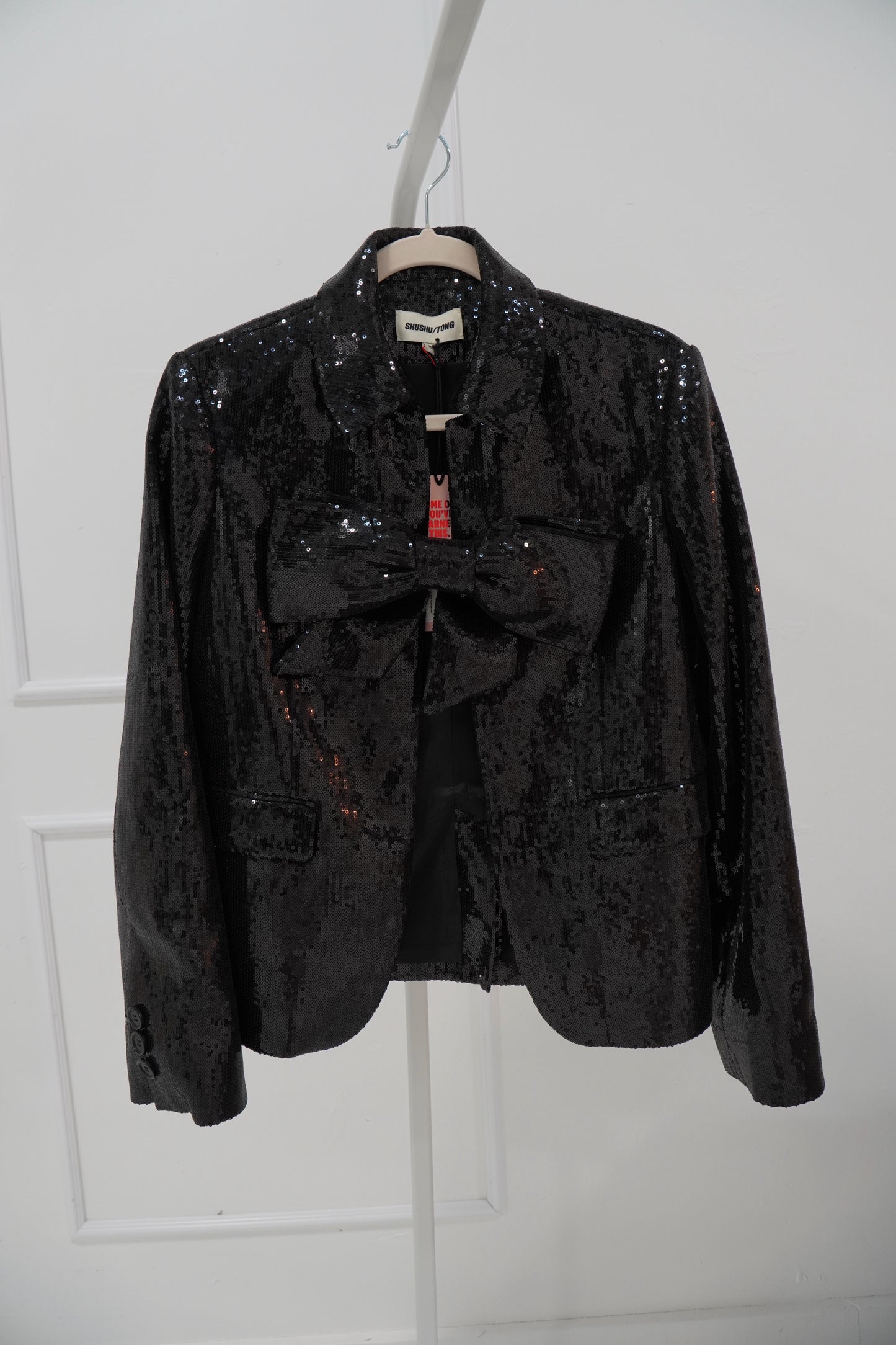 Shushu/Tong Sequin Bow Jacket