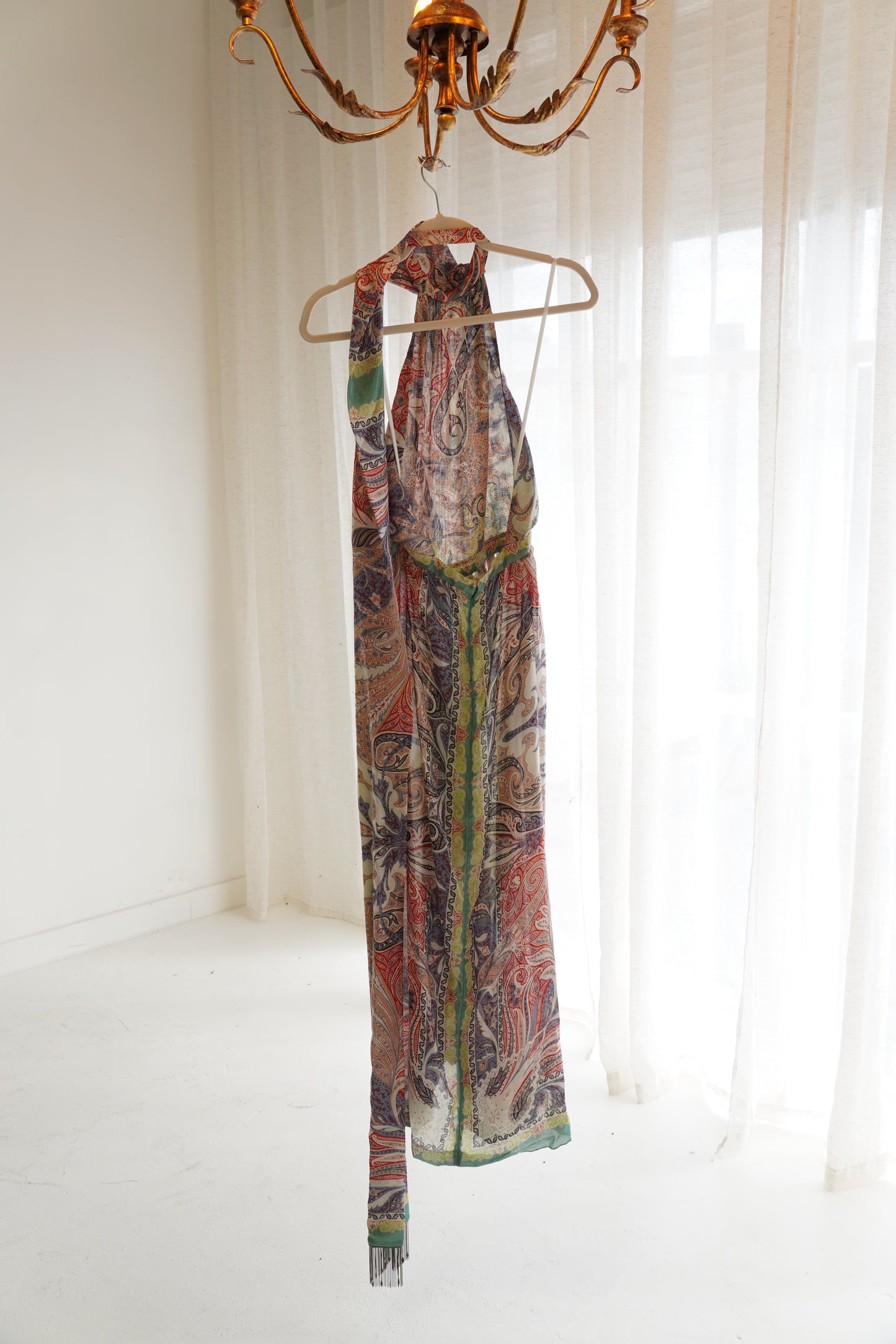 Etro Spring/Summer 2014 Paisley Print Dress