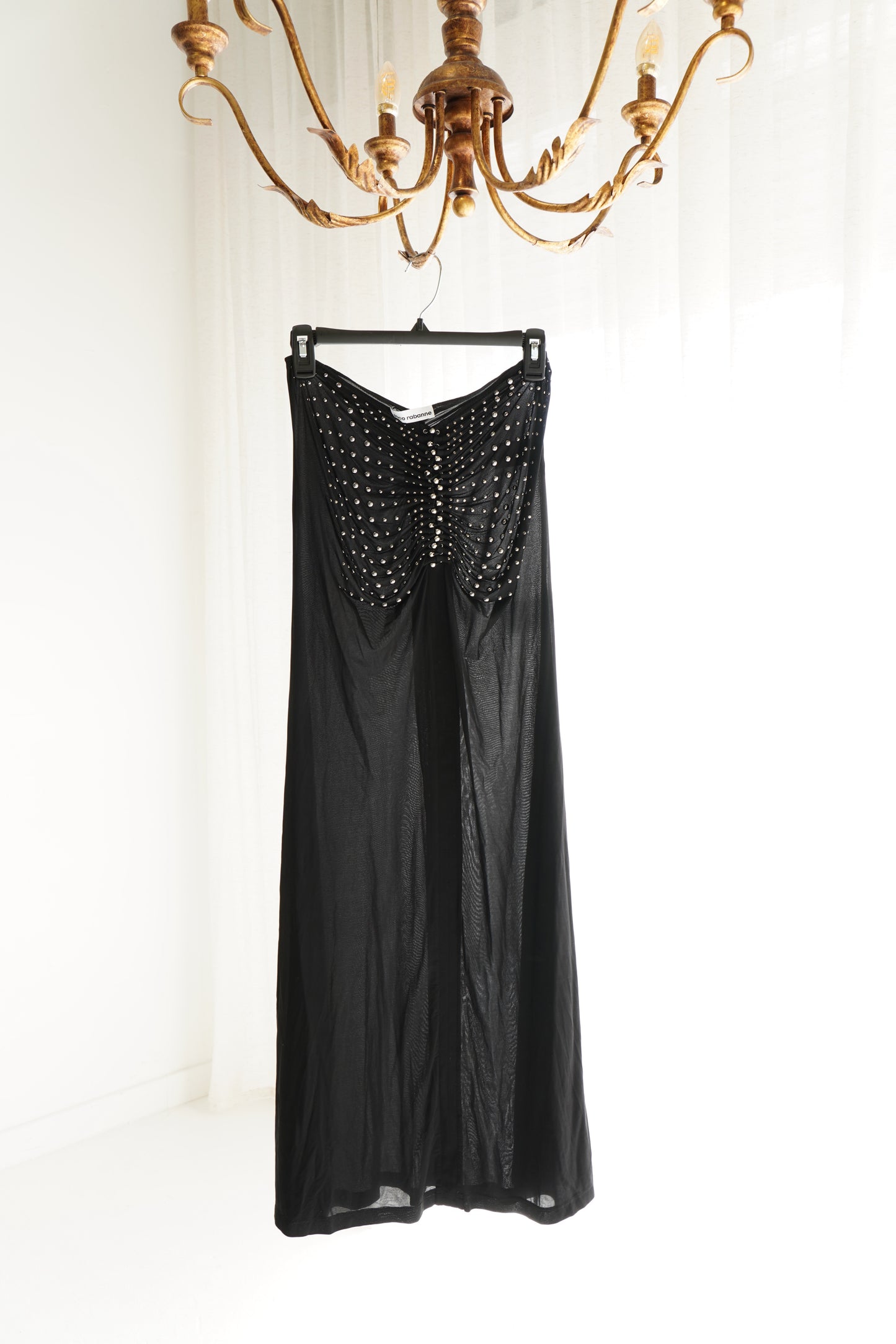 Rabanne Studded Back Skirt