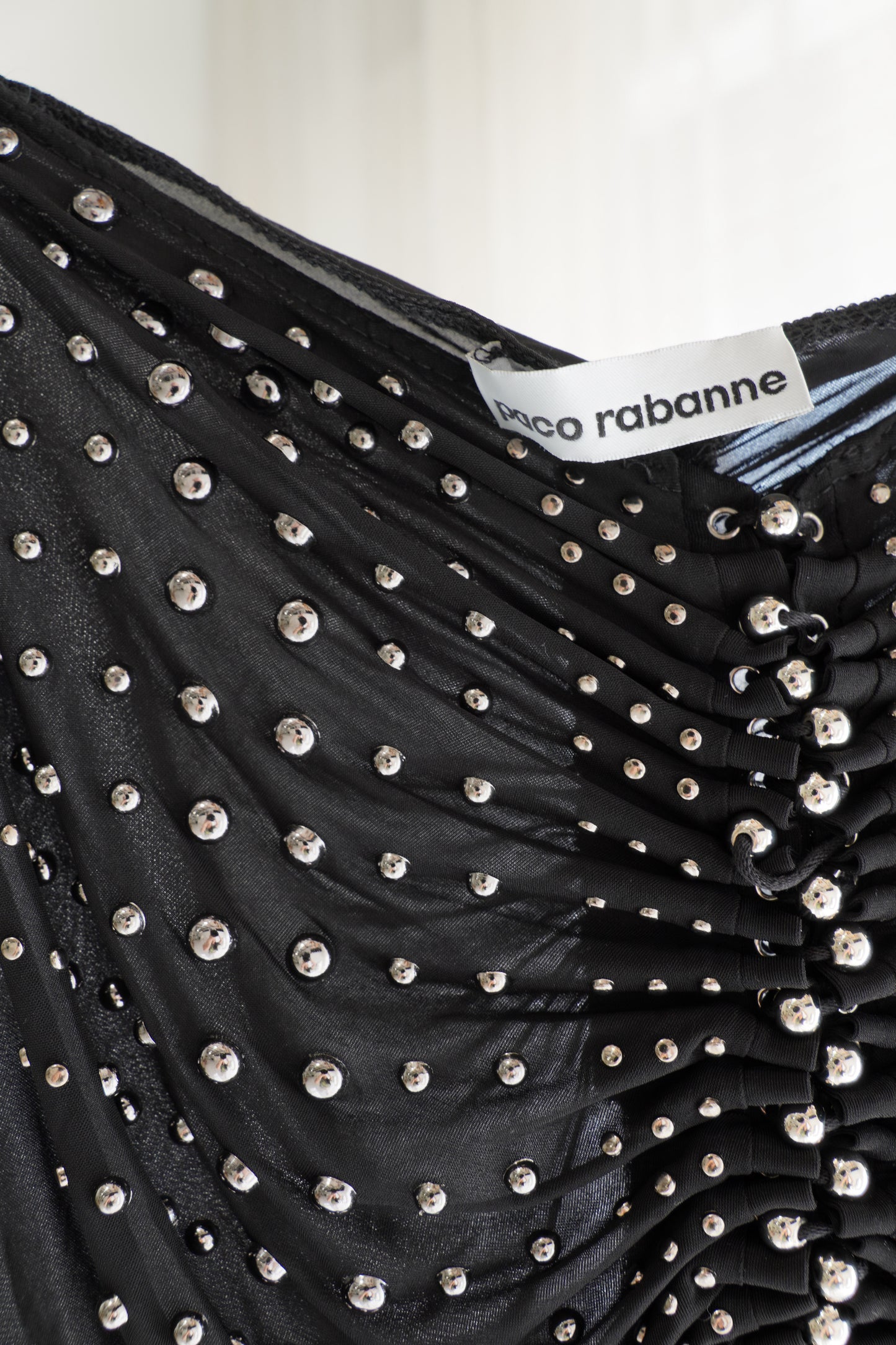 Rabanne Studded Back Skirt