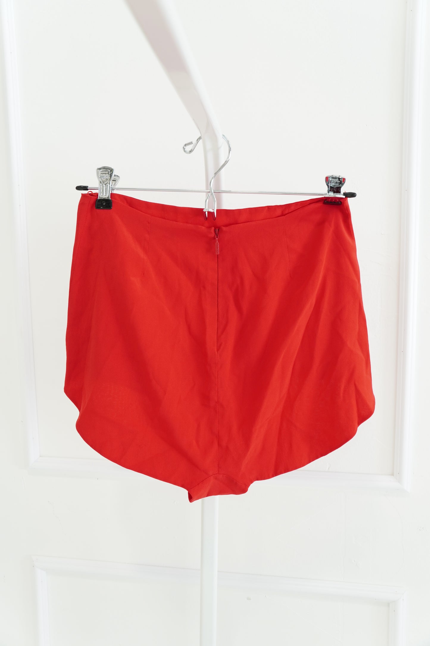 Gucci Silk Chiffon Micro Shorts with Waist Tie
