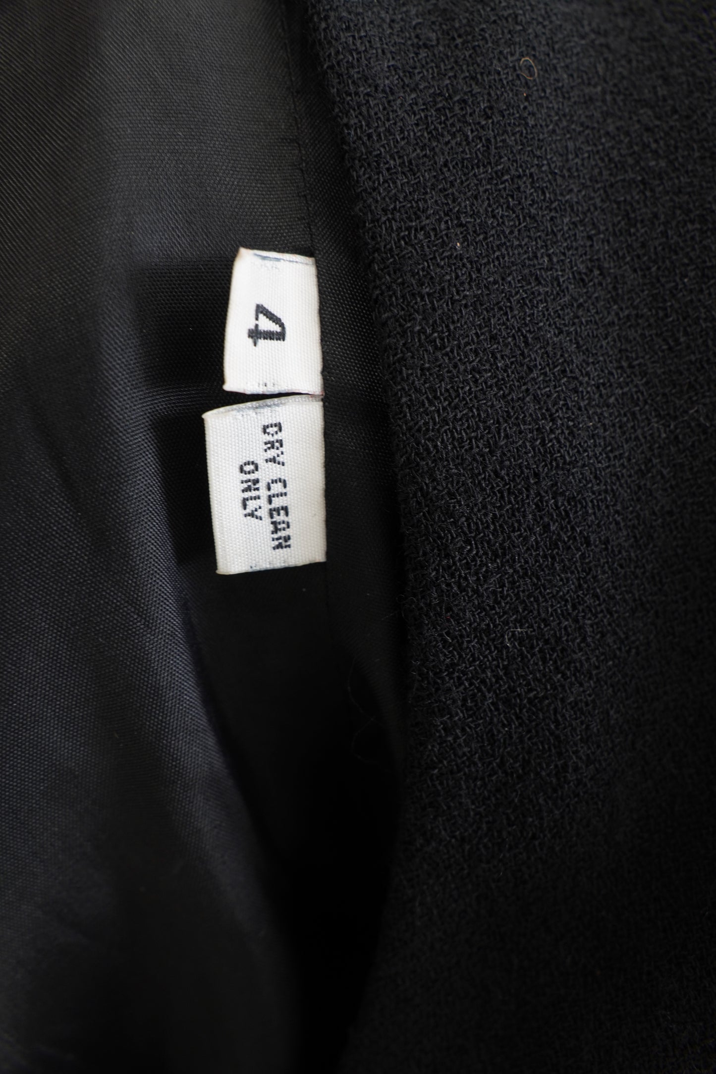 Ann Lawrence Structured Black Jacket