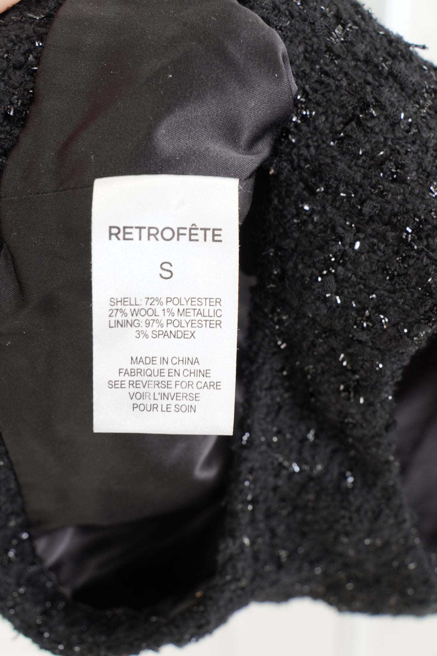 Retrofête Tweed Microshorts