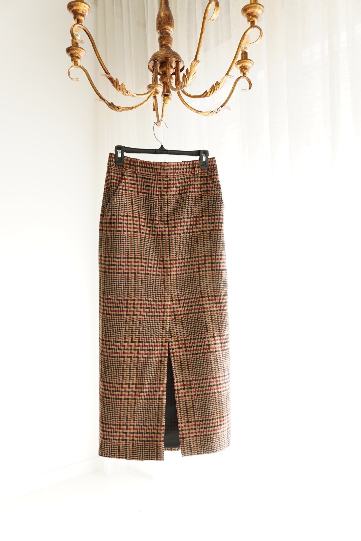 Veronica Beard Maxine Plaid Skirt