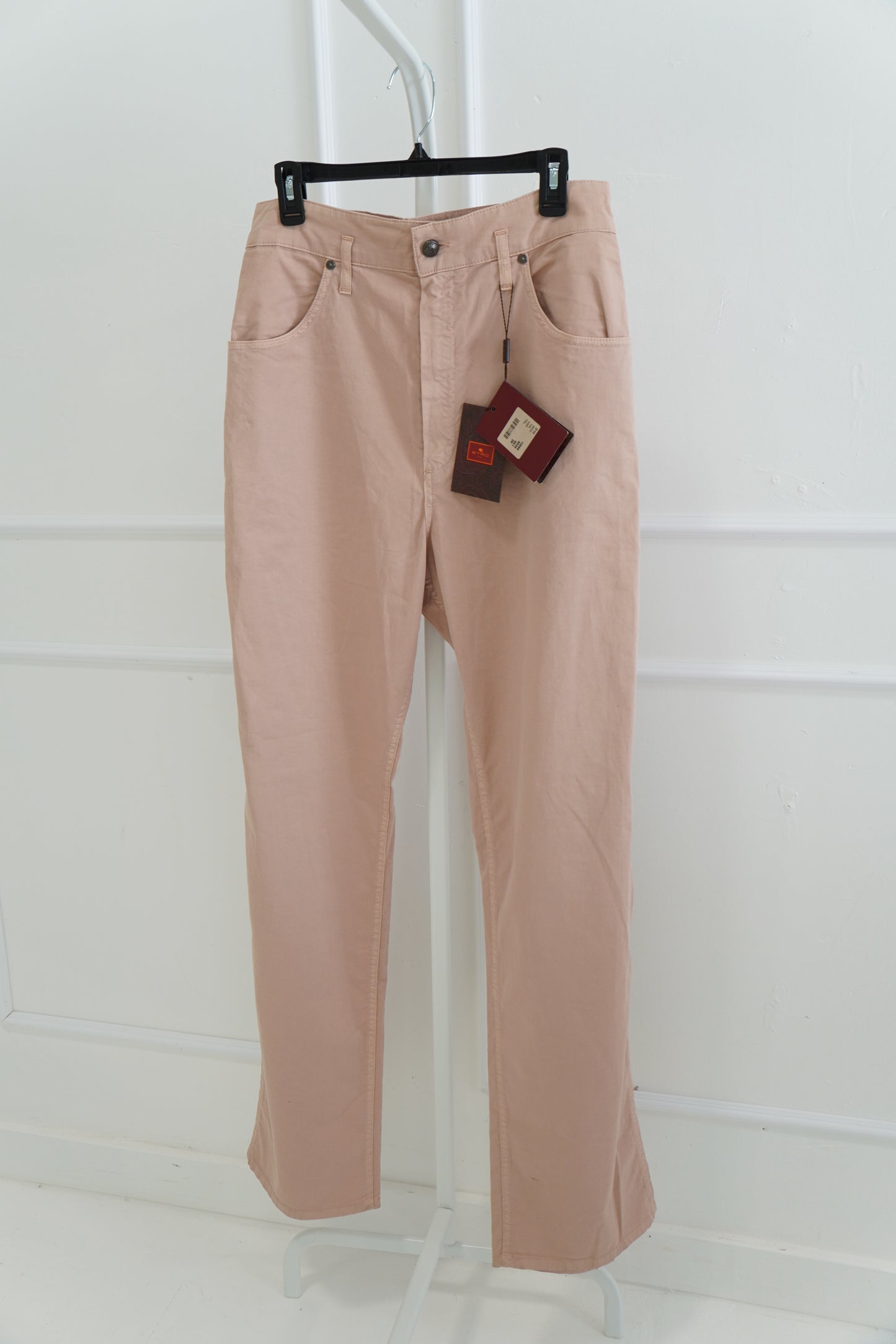 Etro Cotton Straight-Leg Jeans with Tags