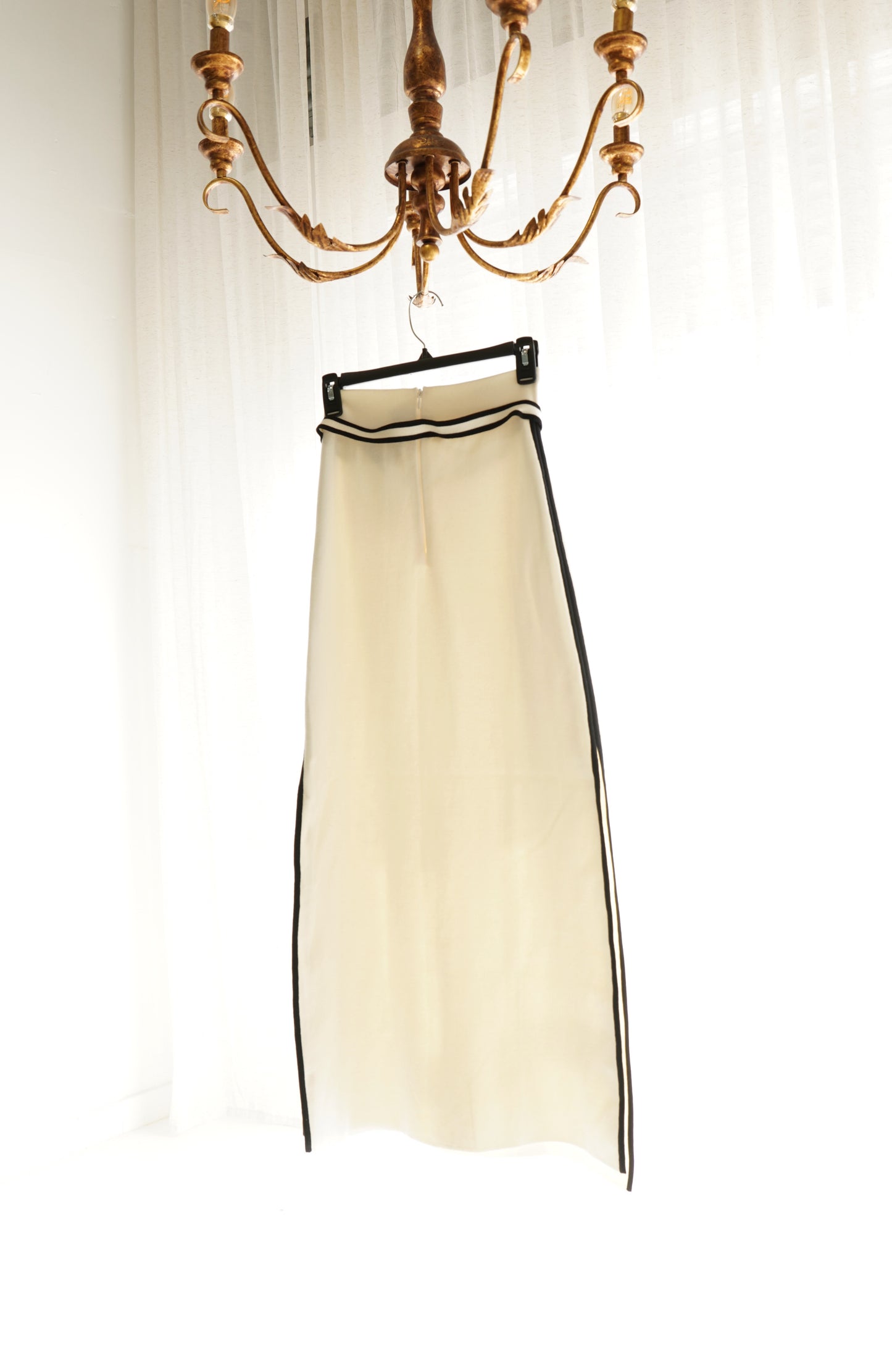 Max Mara Ora Belted Cotton-Blend Midi Skirt