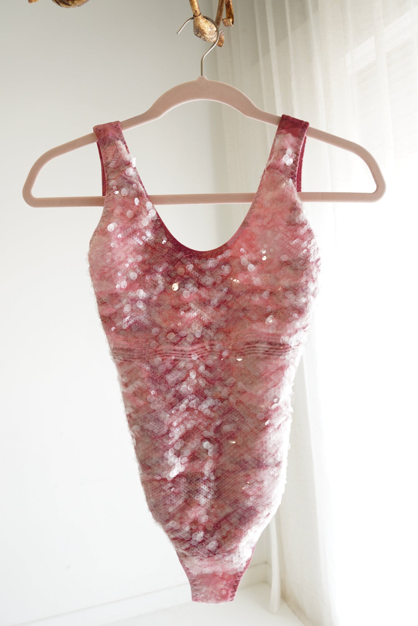 Missoni Mare Paillette-Embellished One-Piece Swimsuit, Size XS