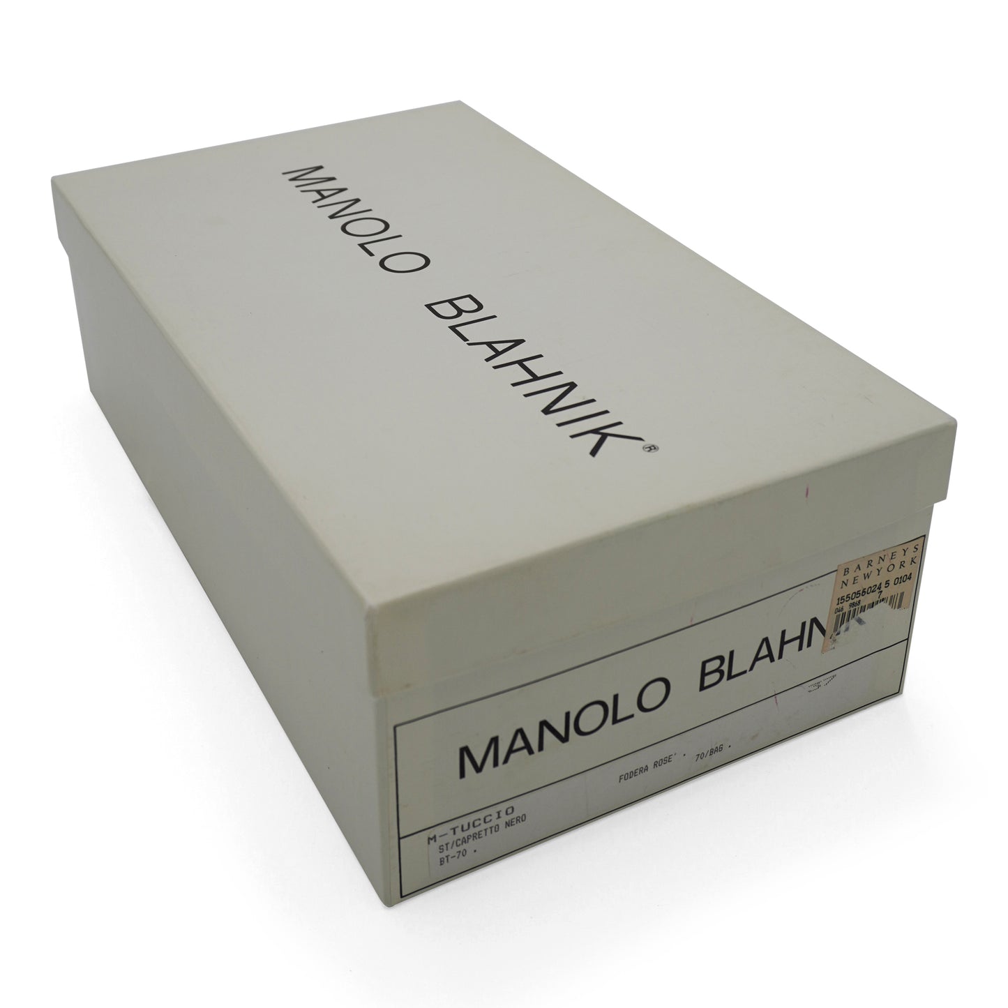 Manolo Blahnik Satin Crystal Buckle Pumps, size 37