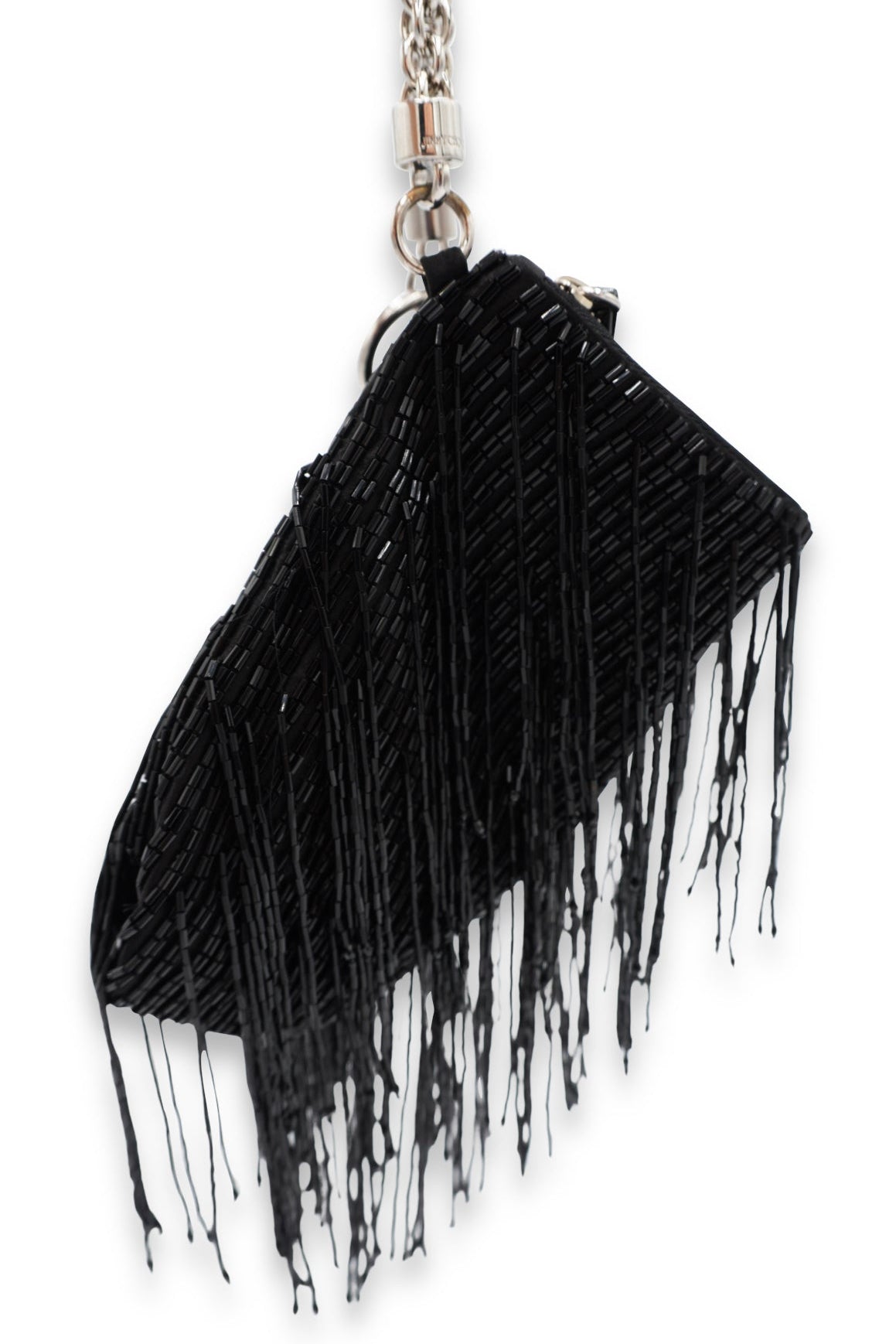 Jimmy choo beaded fringe callie purse