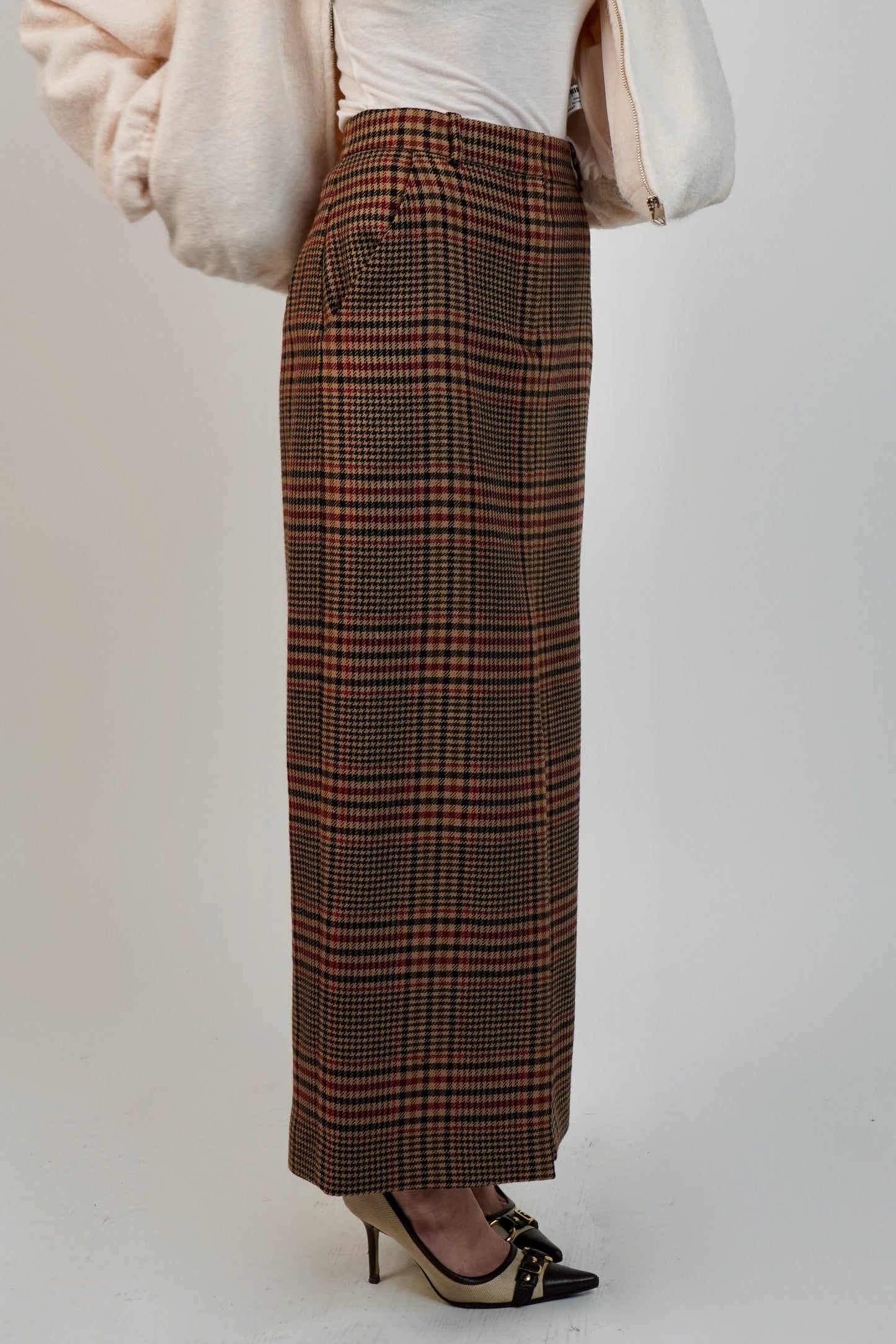 Veronica Beard Maxine Plaid Skirt