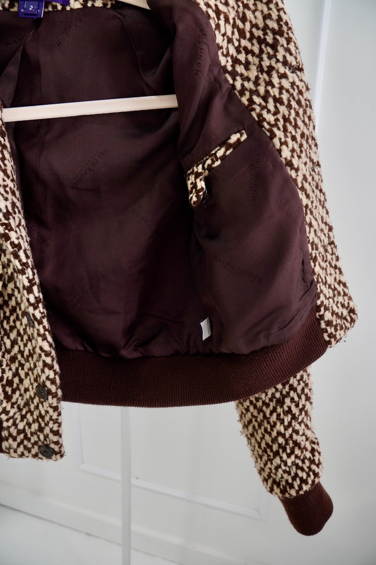 Ralph Lauren Collection Wool Bomber Jacket