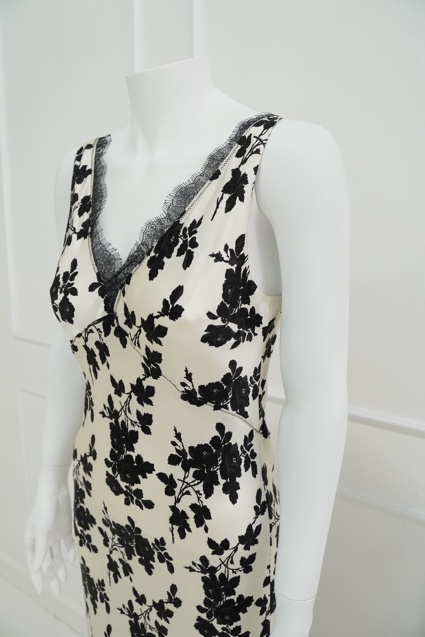 Veronica Beard Hamina Floral Silk Charmeuse Maxi Dress
