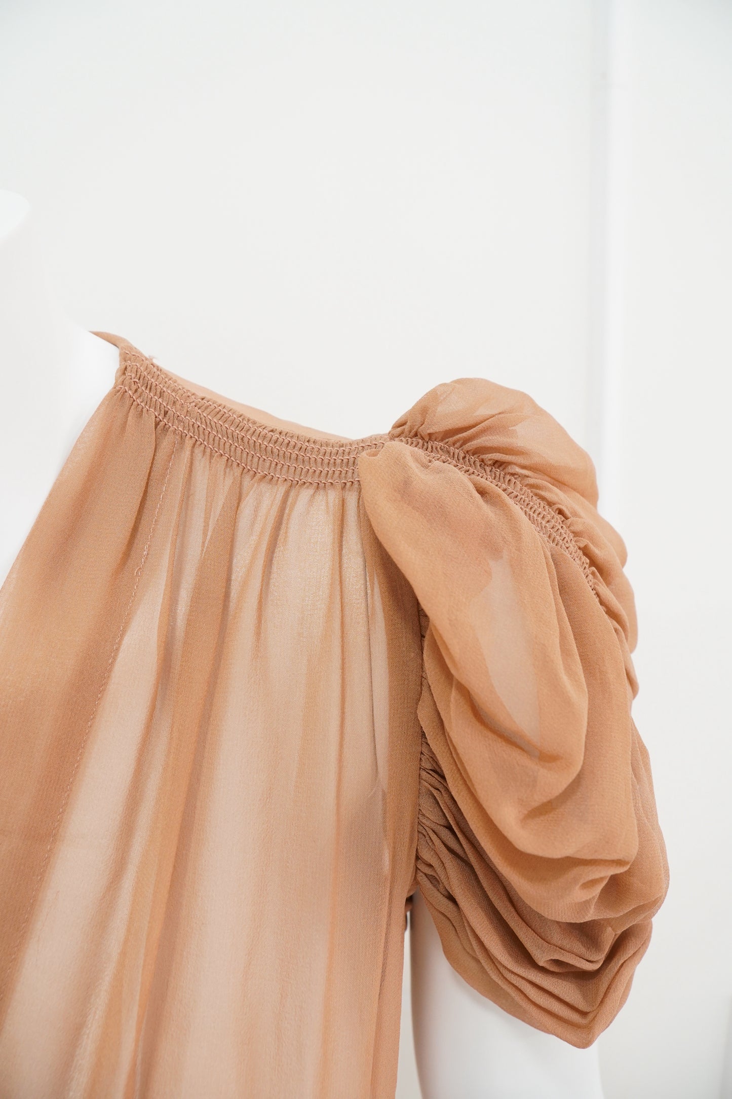 Zimmermann Sheer 'Eden' Silk-Georgette Midi Dress