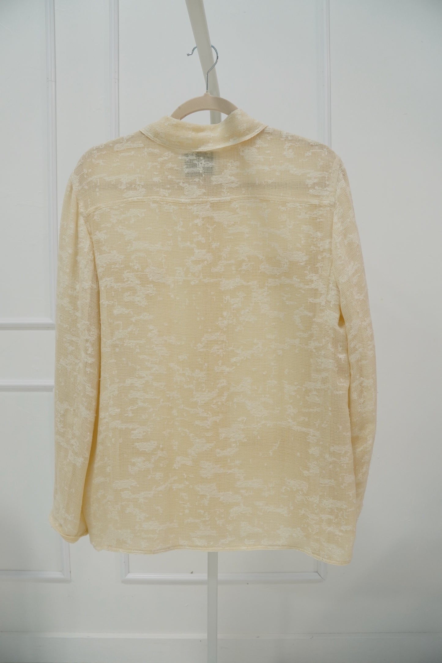 Chanel Textured Button-Up Jacket