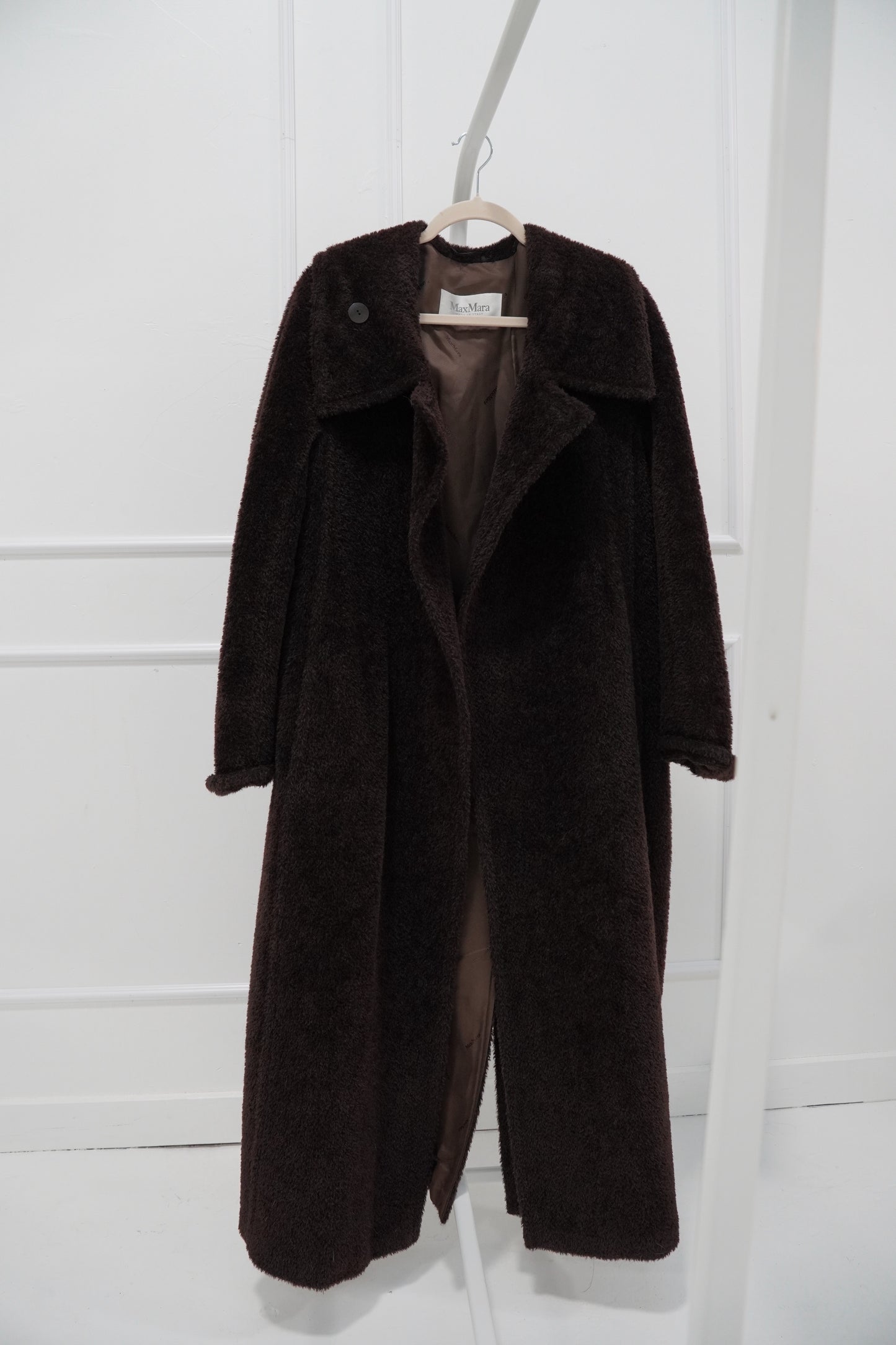 Max Mara Brown Belted Coat