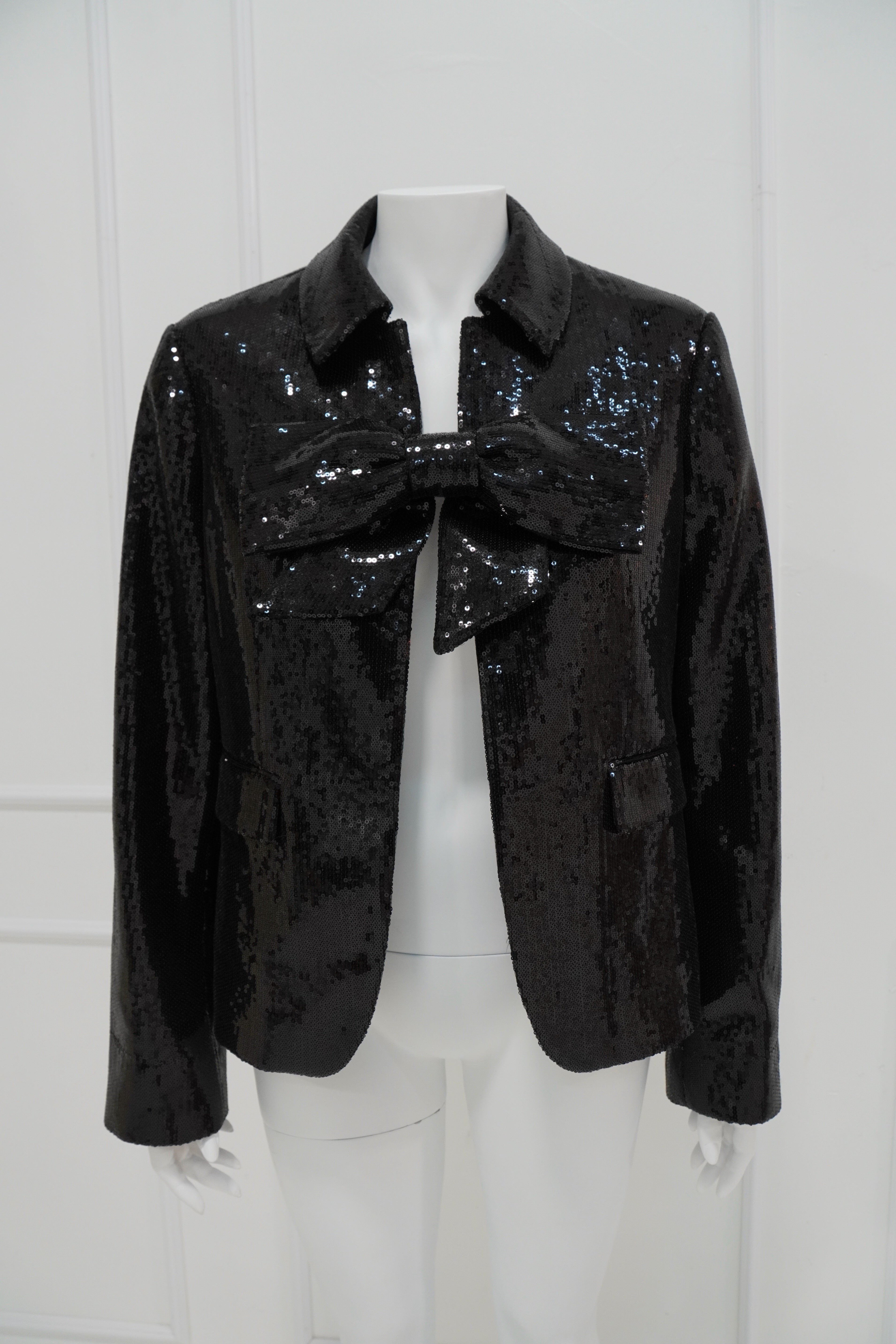 Shushu/Tong Sequin Bow Jacket