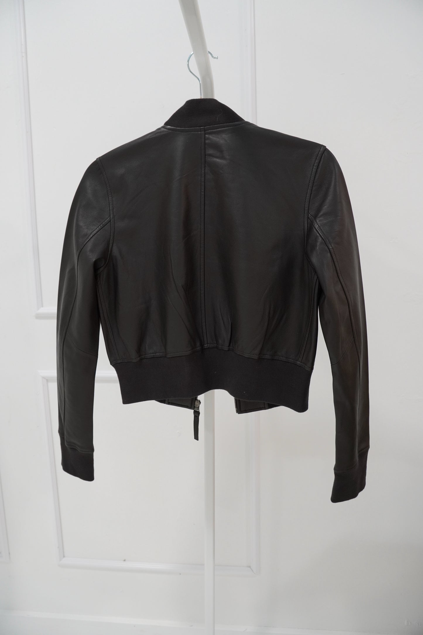 Jakkett New York Leather Bomber Jacket with Tags