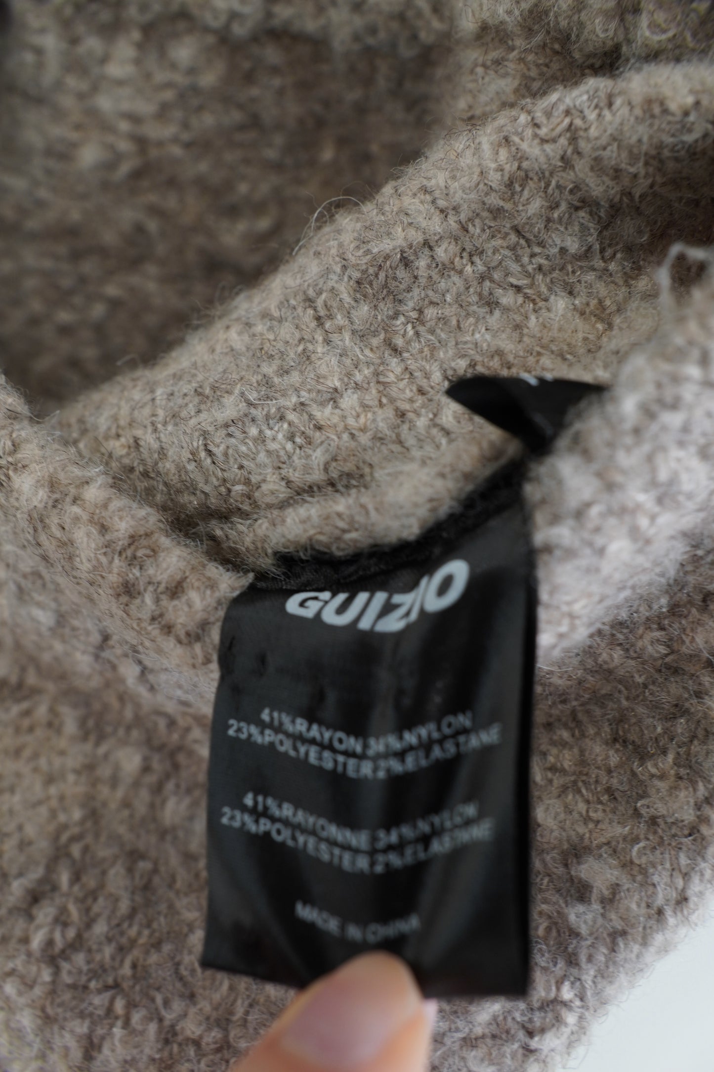 Danielle Guizio Bouclé Mini Skirt