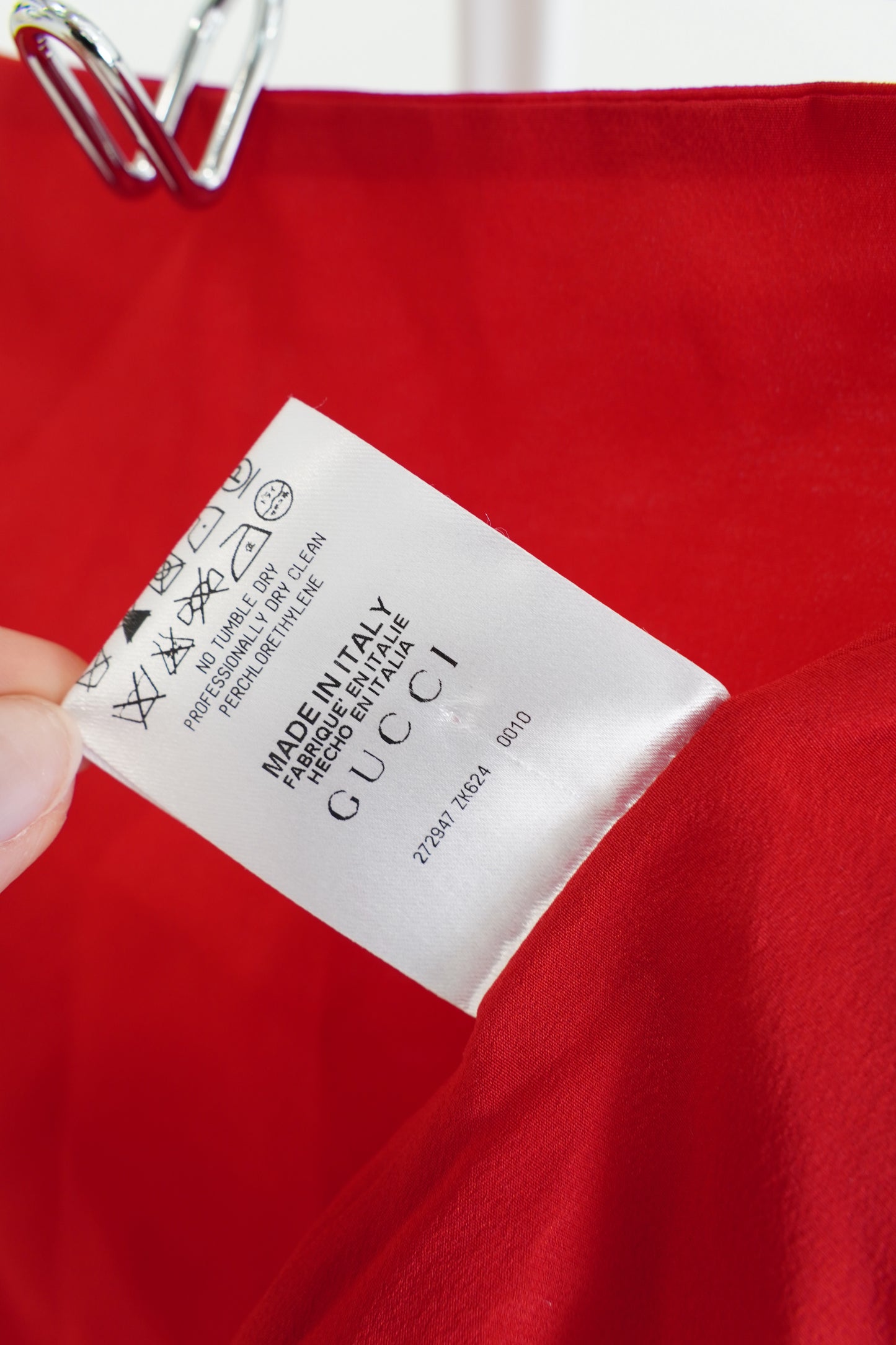 Gucci Silk Chiffon Micro Shorts with Waist Tie