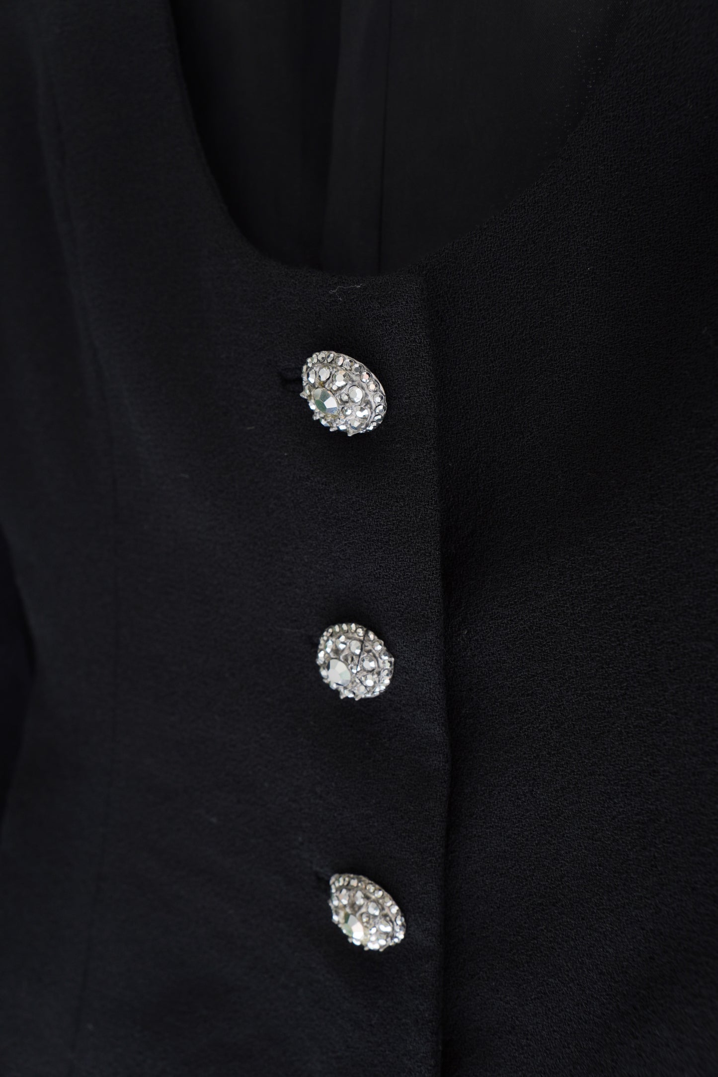 Ann Lawrence Structured Black Jacket