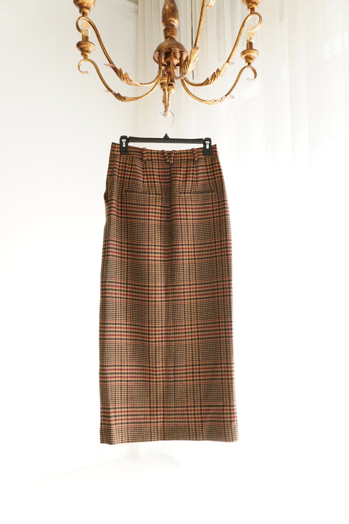Veronica Beard Maxine Plaid Skirt