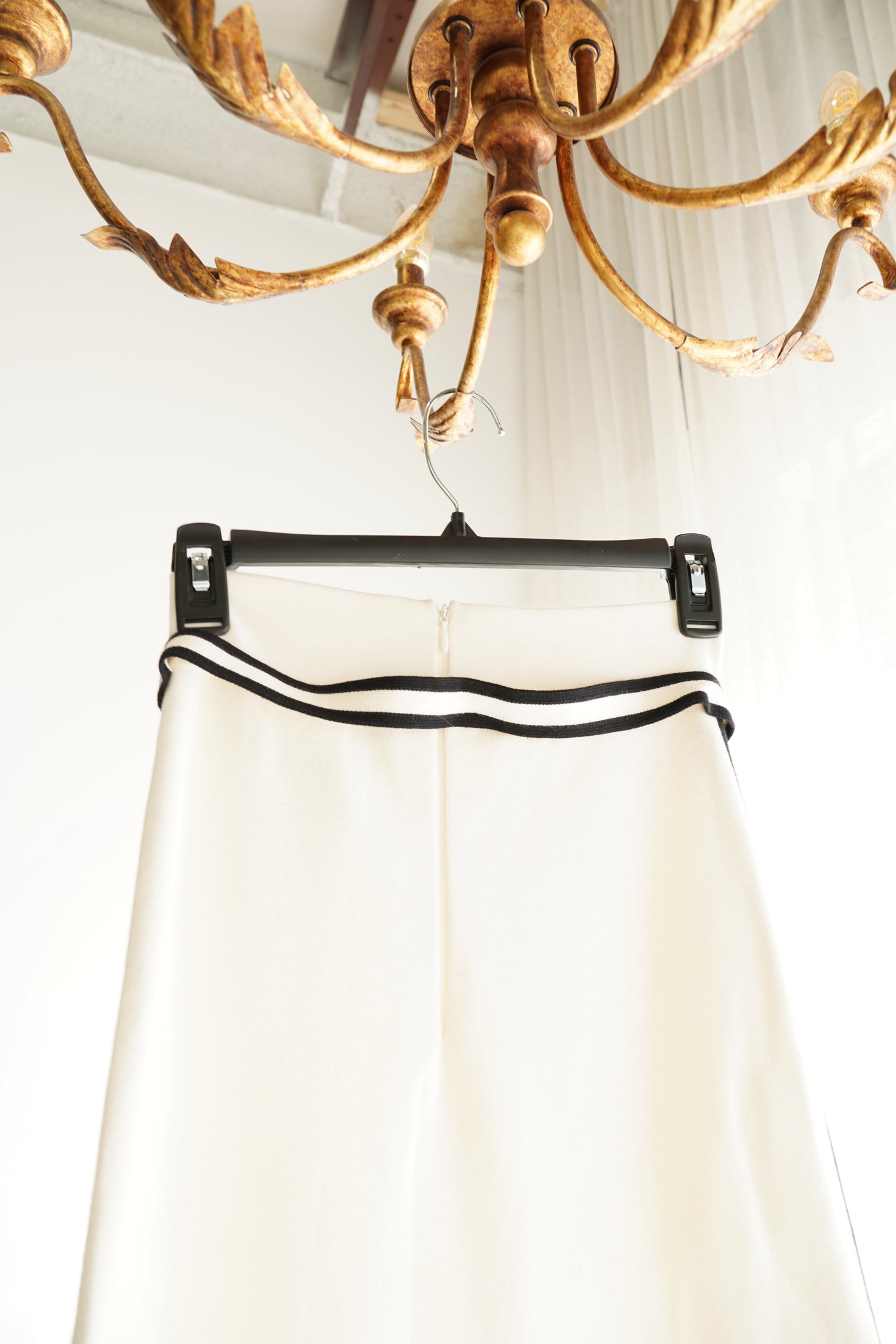 Max Mara Ora Belted Cotton-Blend Midi Skirt