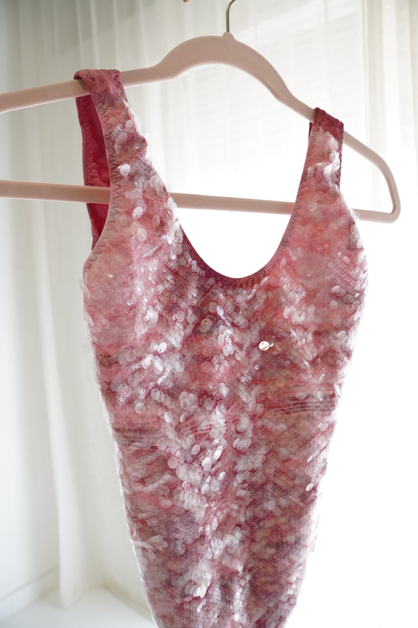 Missoni Mare Paillette-Embellished One-Piece Swimsuit, Size XS