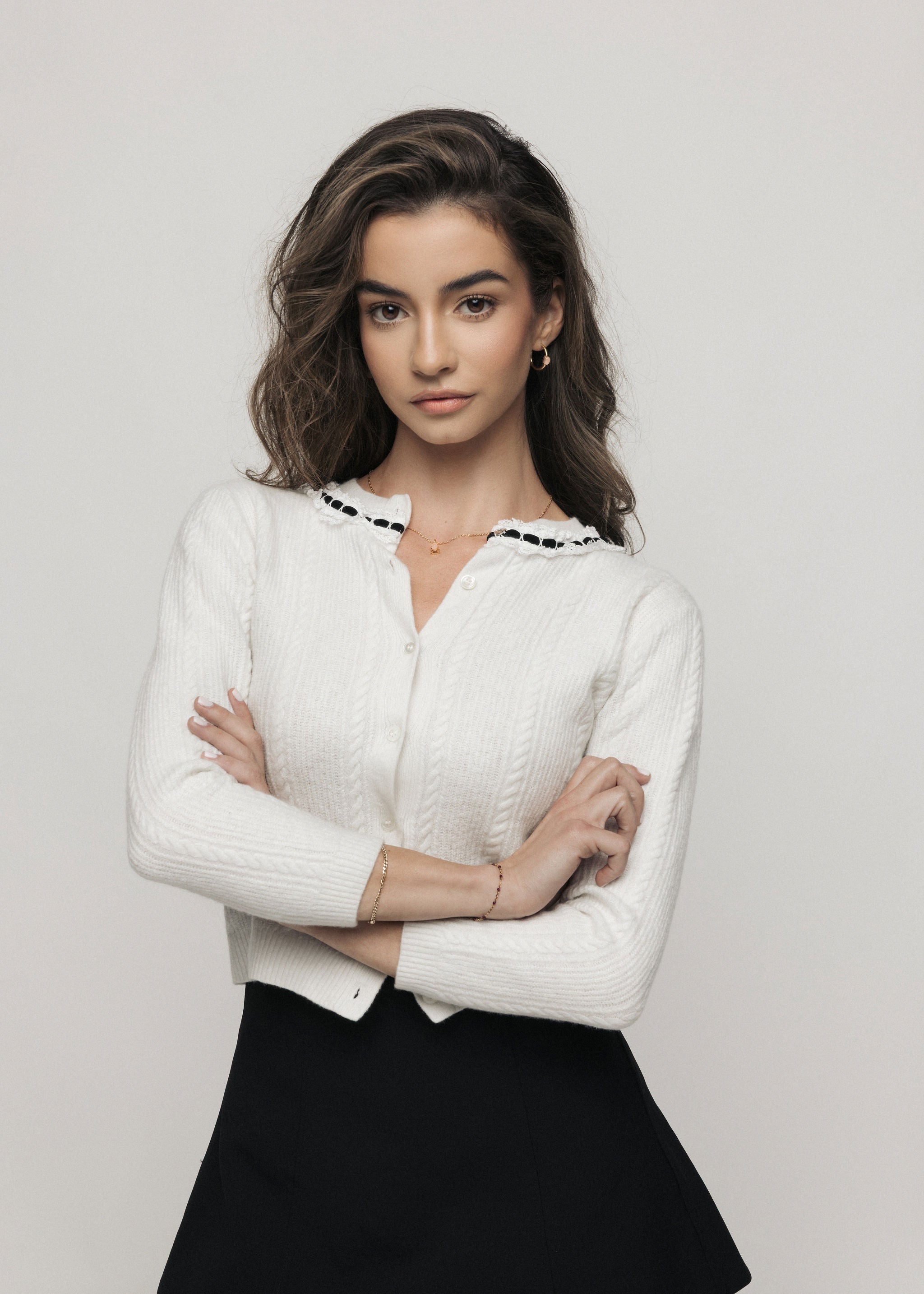 Shushu/Tong Cropped Cardigan