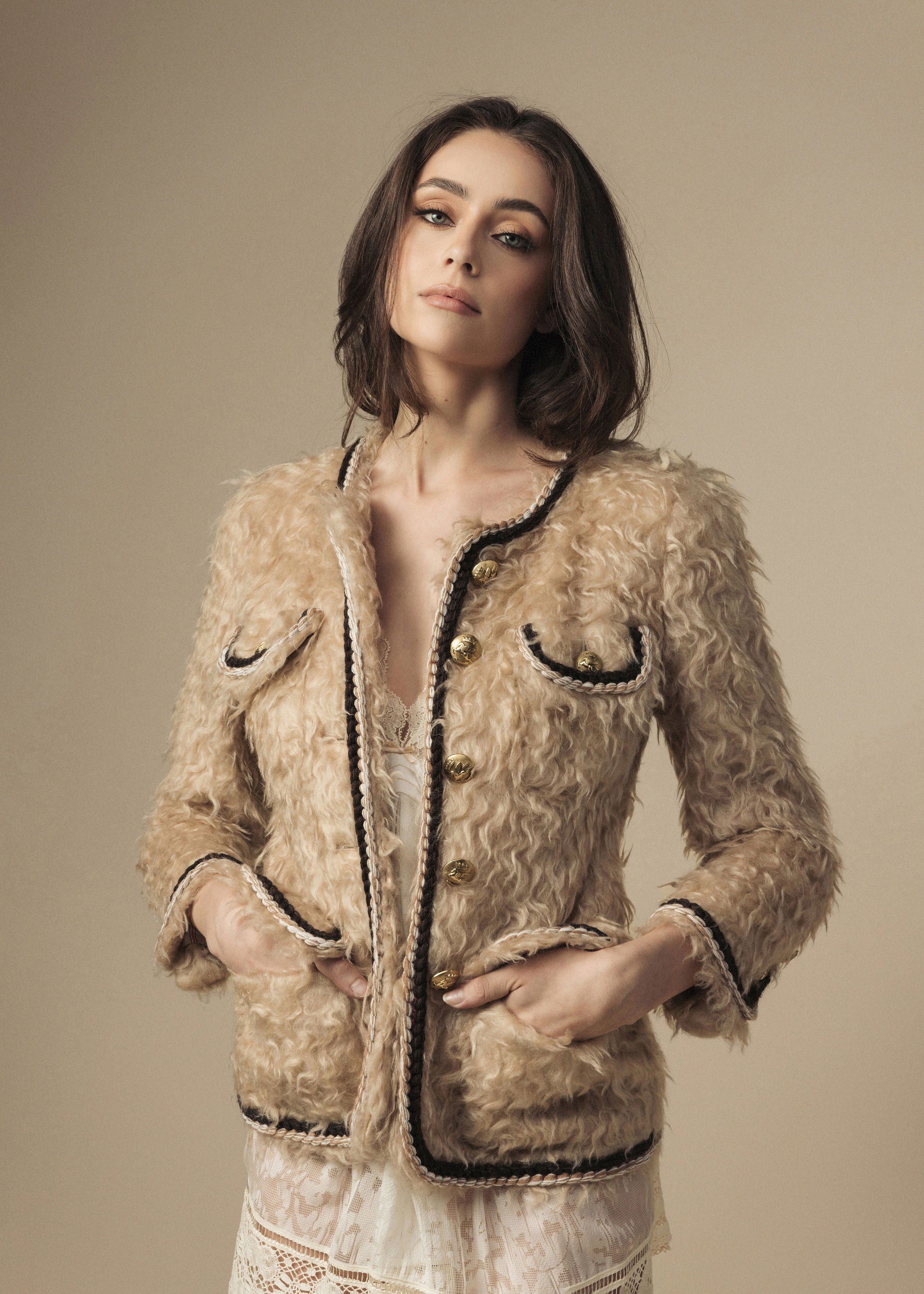 Etro Mohair Blend Textured Jacket- Fall/Winter 23/24