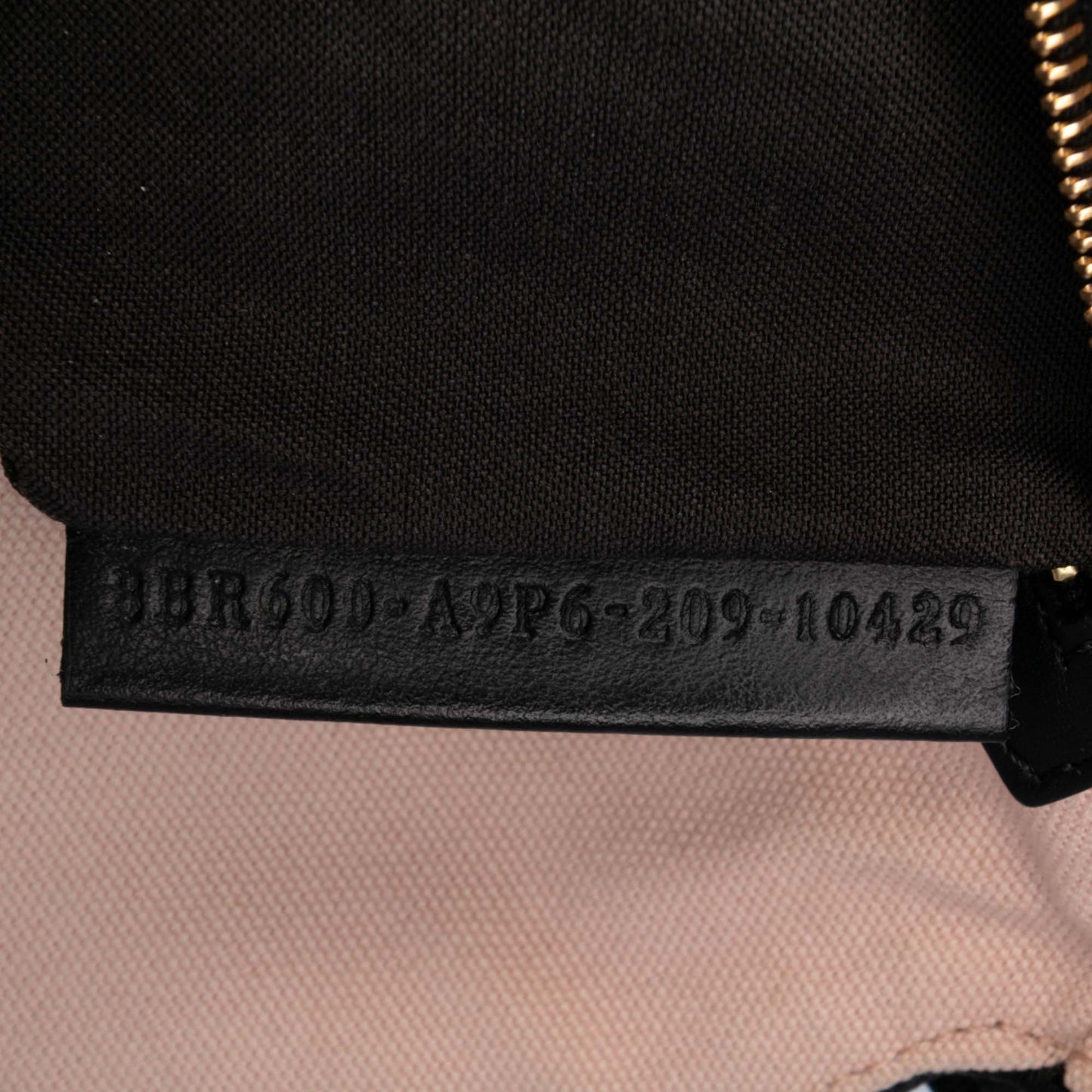 Fendi Zucca Embroidered Canvas Baguette in Blush Pink